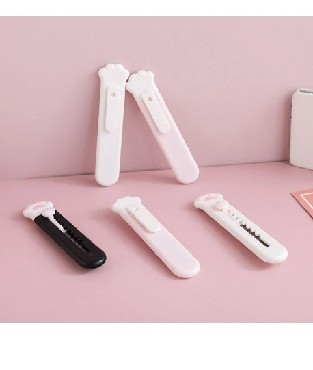 Kawaii Cat Paw Utility knife/Unique office supplies school supplies, cute stationery