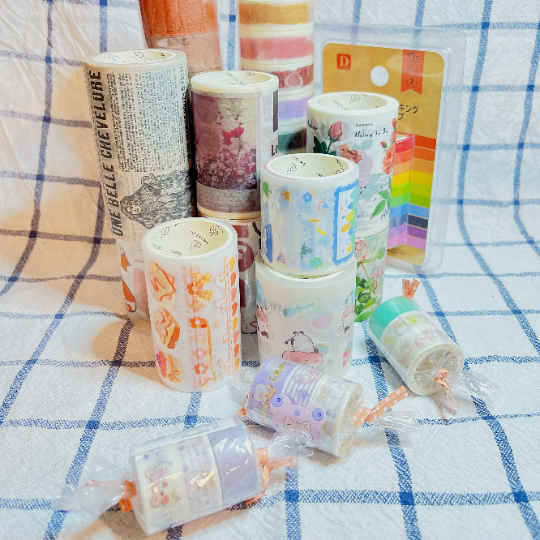 Bag of 6/12/20/40 Cute Pattern washi tape grab bag
