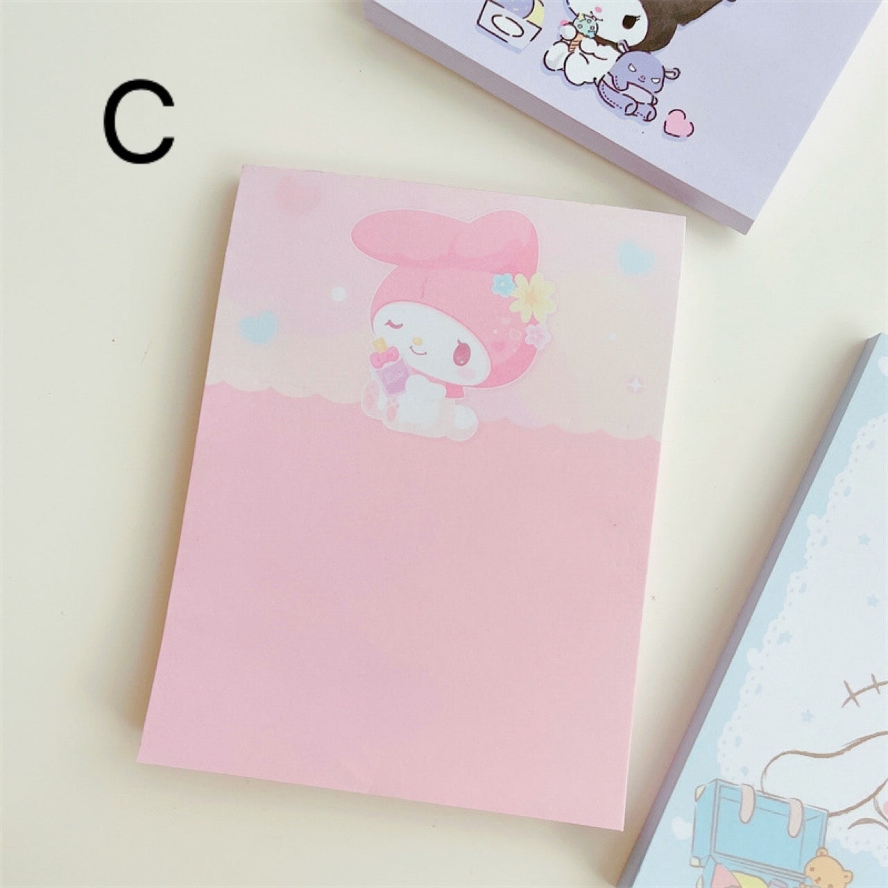Kawaii cartoon memo pad/ S characters memo pad