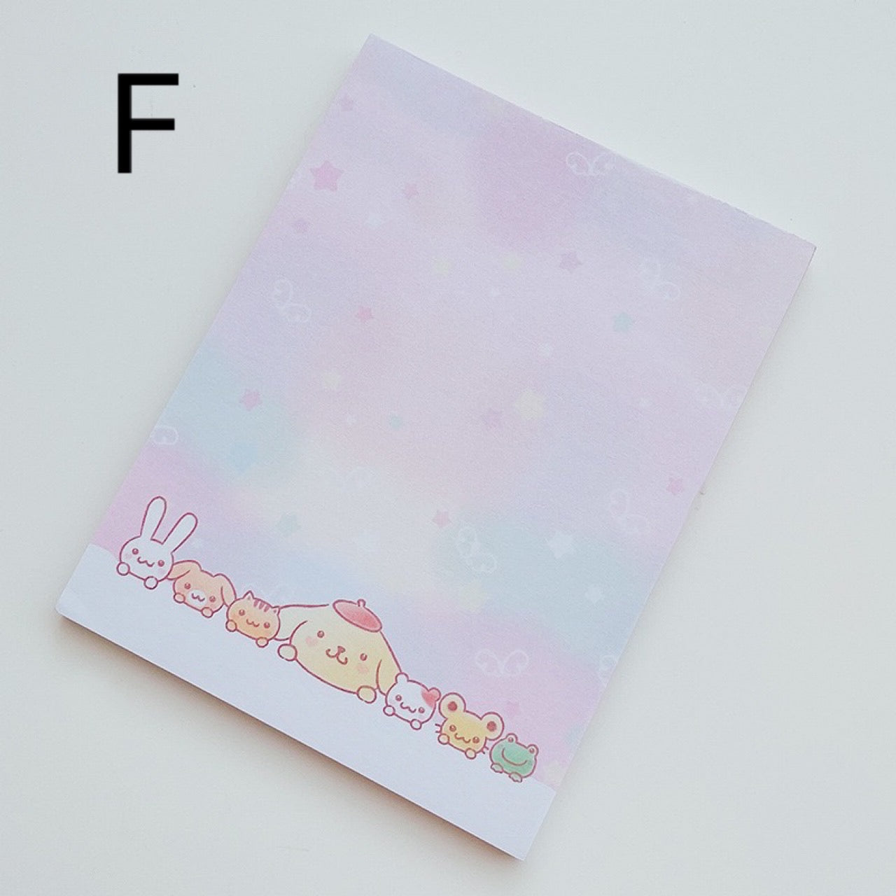 Kawaii cartoon memo pad/ S characters memo pad