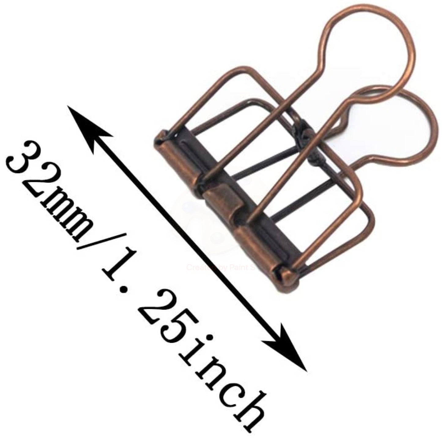 Metal Color Hollow Binder Clip