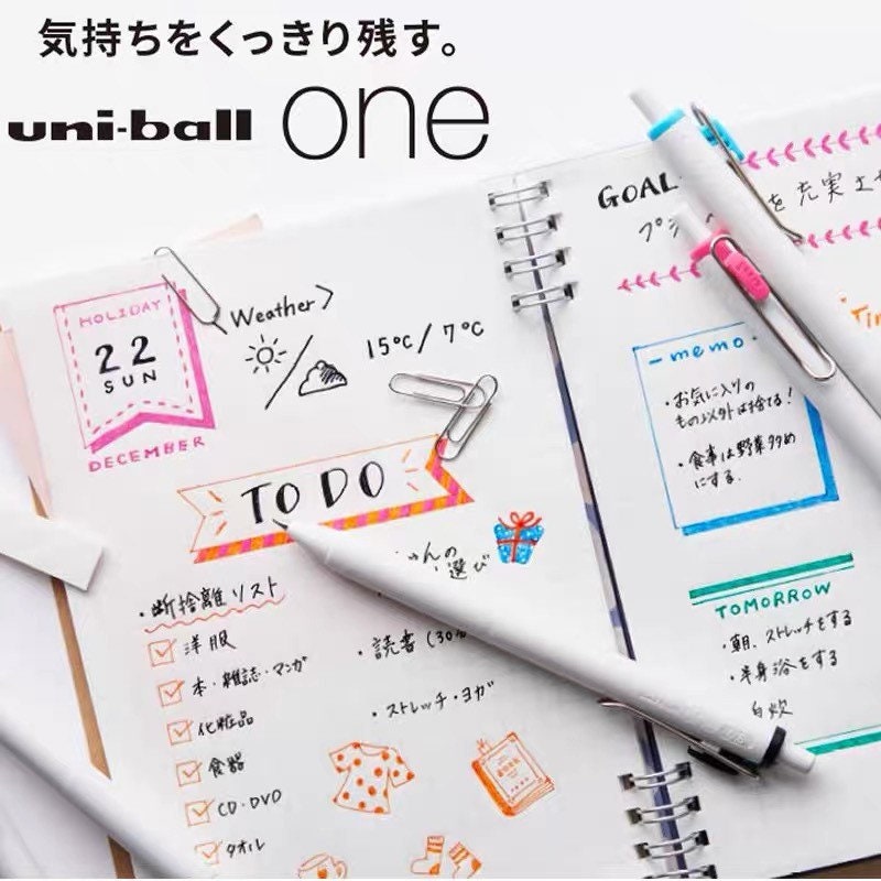Uni-ball One Gel Pens Set of 8, 0.38mm Color Gel Pens