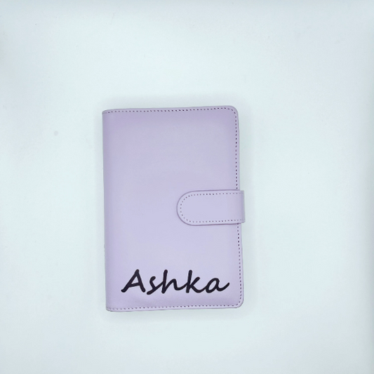 Customized A6 6 Rings Cash envelope/ Budget Planner with 8 envelopes 2 sheets category stickers