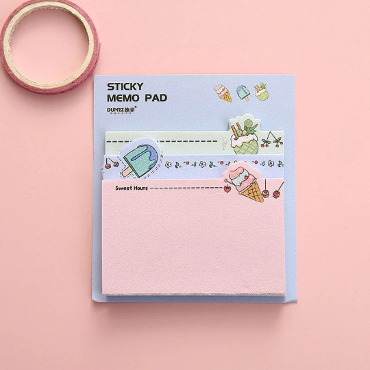 Kawaii cartoon memo pad/ S characters memo pad – ChocoStationery