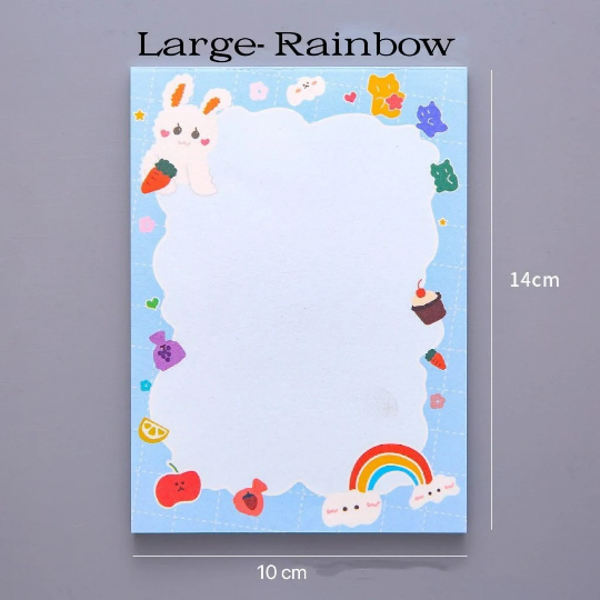 Multi-size Cartoon Animal 50/90 pages memo pads/ note pads