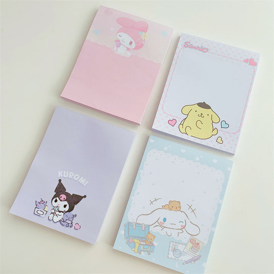 Kawaii cartoon memo pad/ S characters memo pad