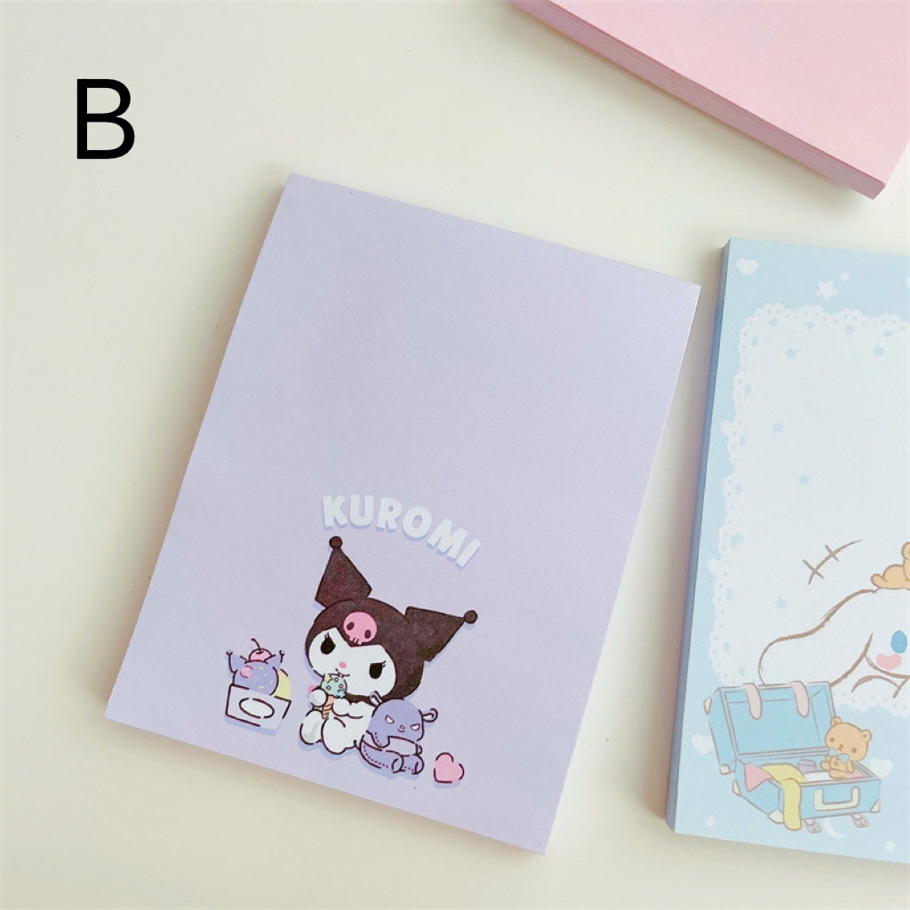 Kawaii cartoon memo pad/ S characters memo pad