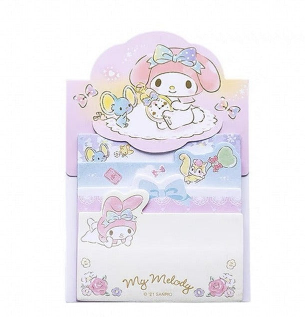 Sanrio 4 in 1 multi-sized memo set