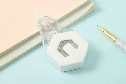 M&G 20m/65 feet long large capacity correction Tape/ Minimalism Clear case Correction tape white out tape