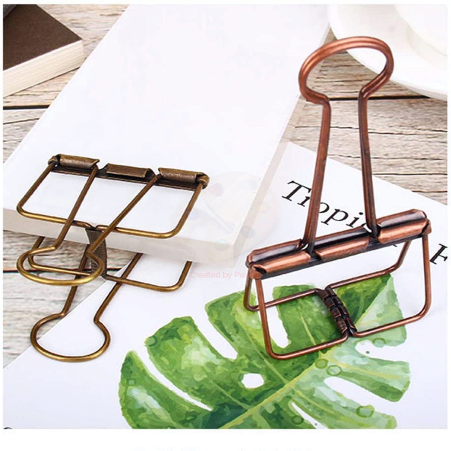 Metal Color Hollow Binder Clip