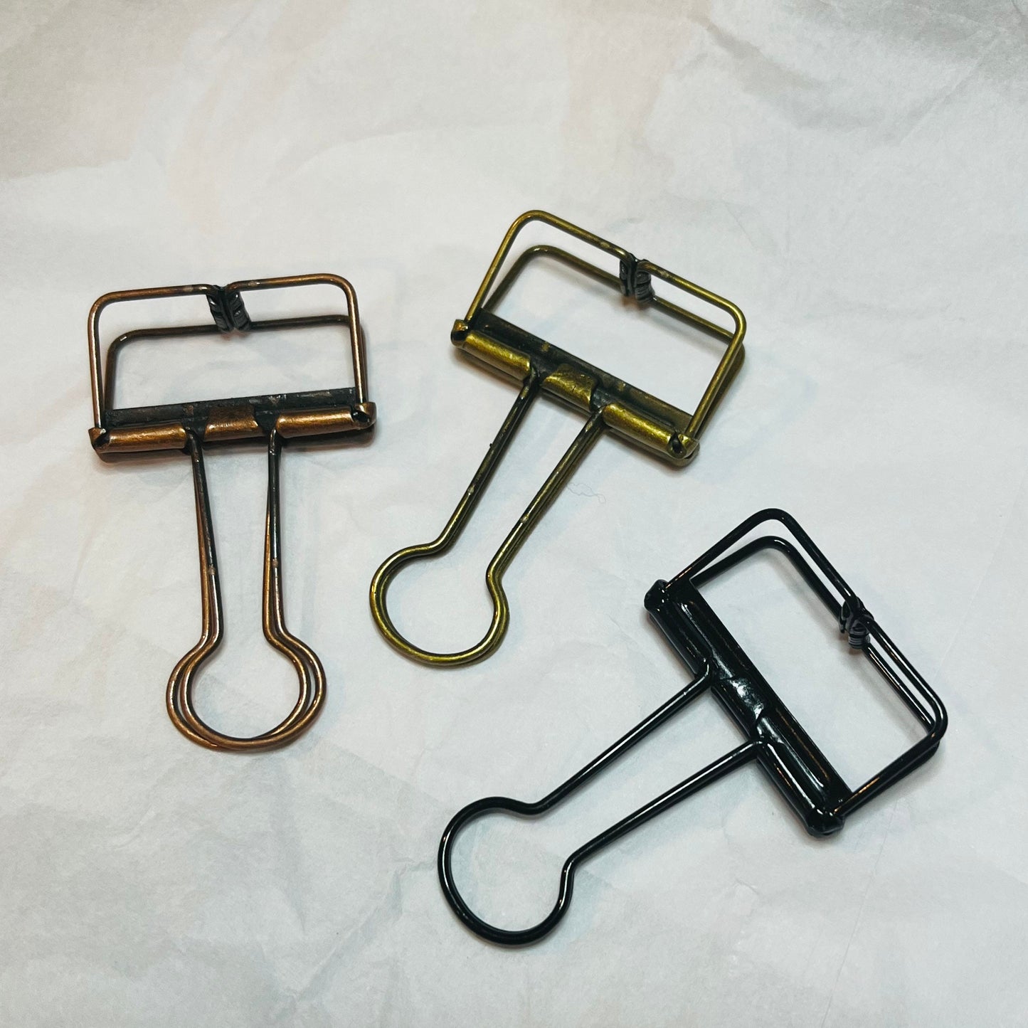 Metal Color Hollow Binder Clip