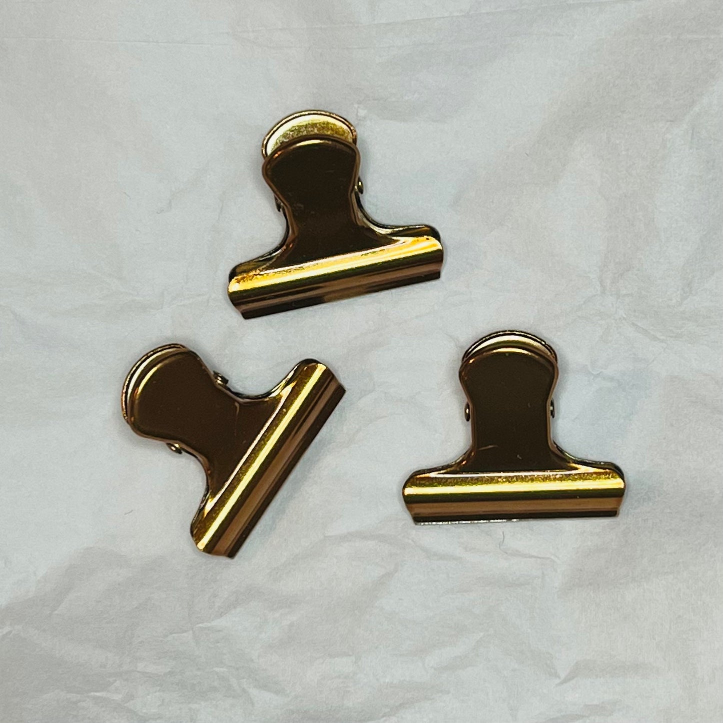 3 PCS Mini Vintage style Binder Clips