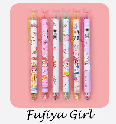 Set of 5 Candy Color Pens 5 Pen Set, Black Ink, Pastel Pens, Aesthetic  Pens, Kawaii Pens, Cute Stationary, School Supplies, Full Set 5 