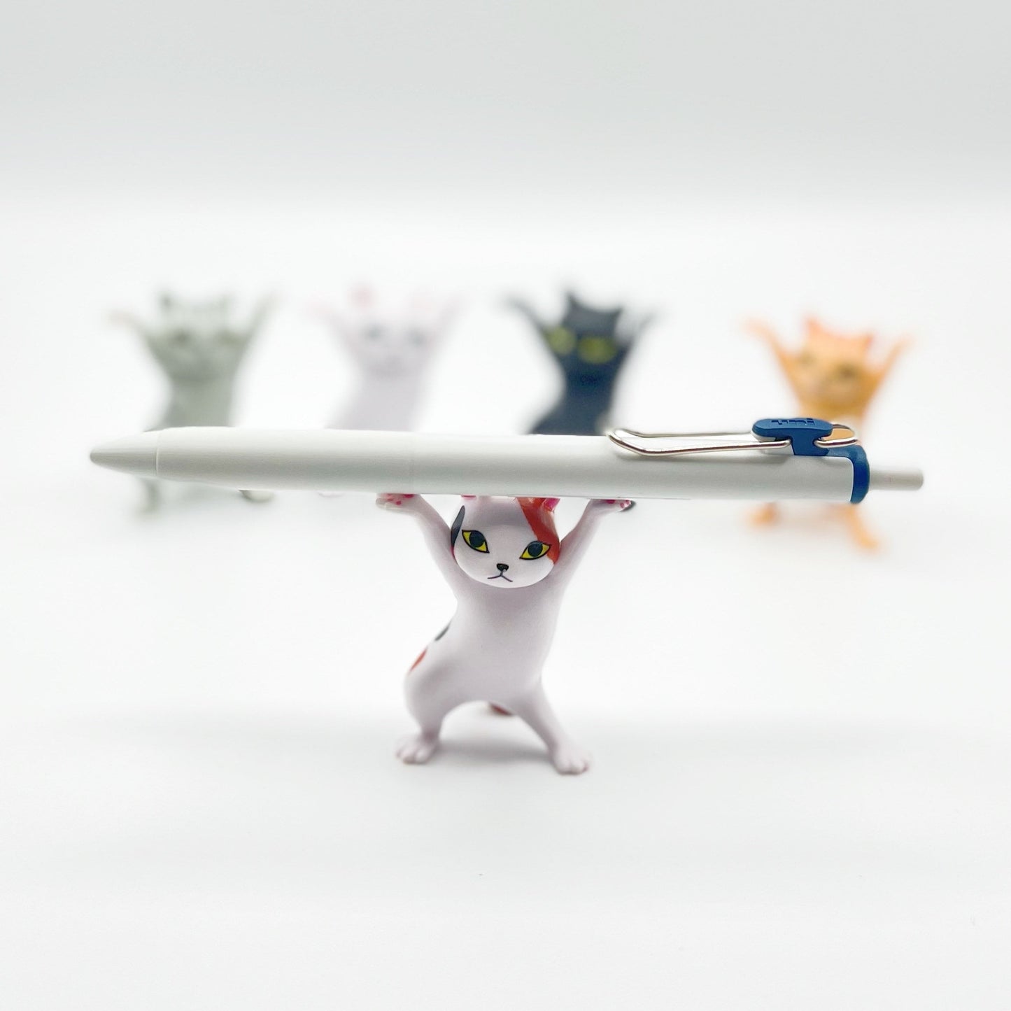 Cat Pen holder, Cat AirPods holder, Funny desk Decor